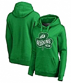 Women Washington Redskins Pro Line by Fanatics Branded St. Patrick's Day Paddy's Pride Pullover Hoodie Kelly Green FengYun,baseball caps,new era cap wholesale,wholesale hats